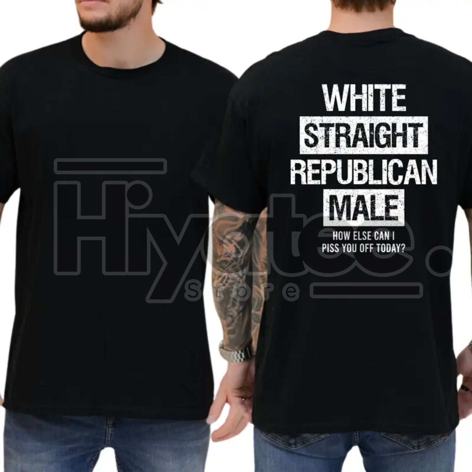 "White Straight Republican Male" – Classic Conservative Political Menswear