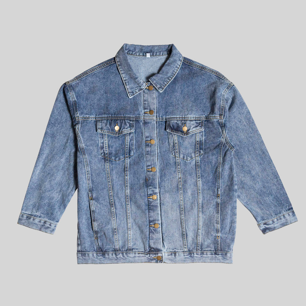 250 Years of Freedom USA Men's Blue Denim Jacket